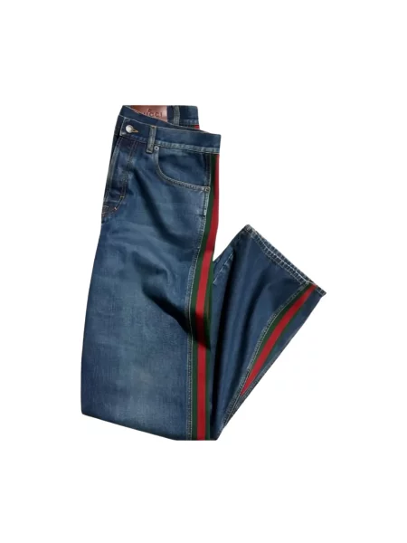 Jeansy Gucci niebieskie