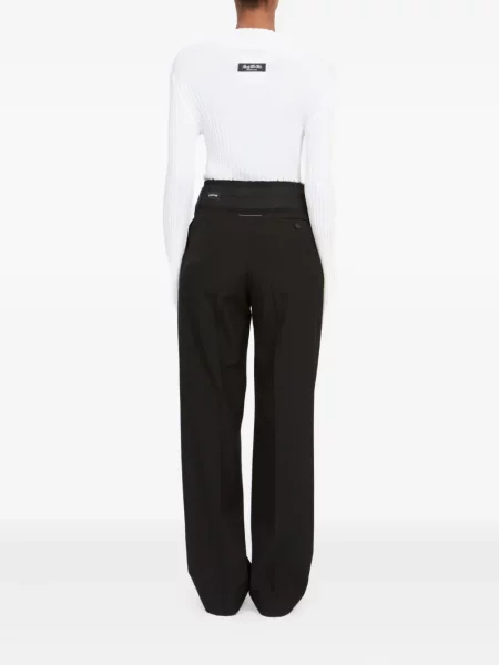 Pantaloni Mm6 Maison Margiela negru