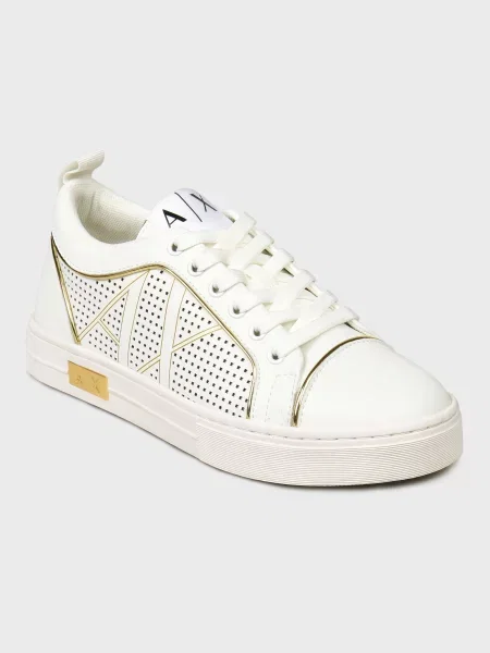 Кеды Armani Exchange белые