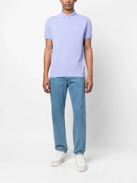 Μικρός polo Polo Ralph Lauren με κέντημα μπλε