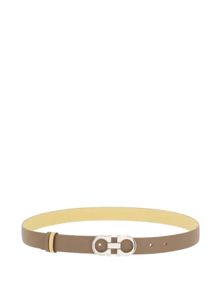 Cu centură reversibil curea Ferragamo maro