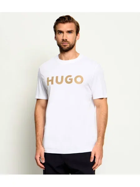 HUGO Tricou alb