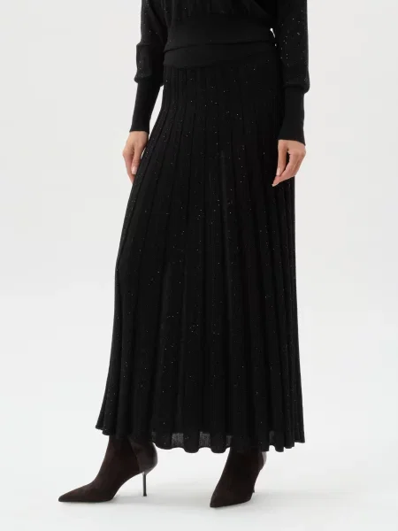 Юбка Panicale Cashmere черная