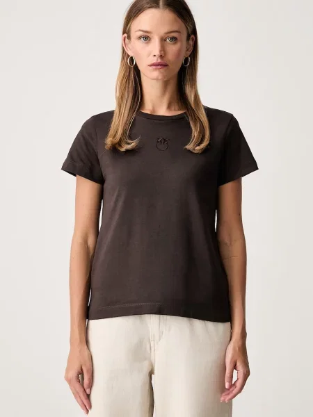Pinko tricou pentru femei din maro
