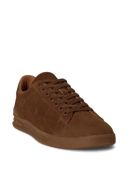 Τένις sneakers Polo Ralph Lauren με αυτόγραφο tweed μαύρο