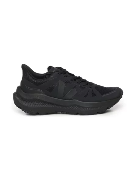 Veja Obuwie Kobieta 37 EU Sneakersy z Przodem na Sznurowadła czarny