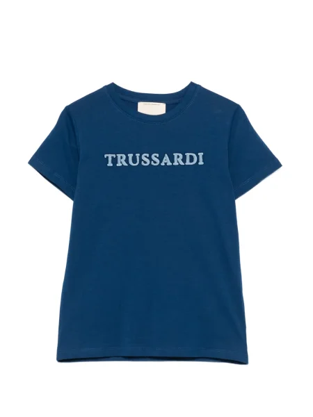 Koszulka dziecięca Trussardi niebieska
