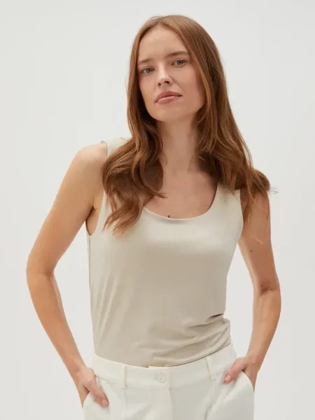 Tricou Marisse bej