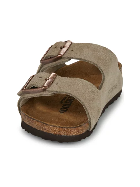 Pantofle Birkenstock béžové