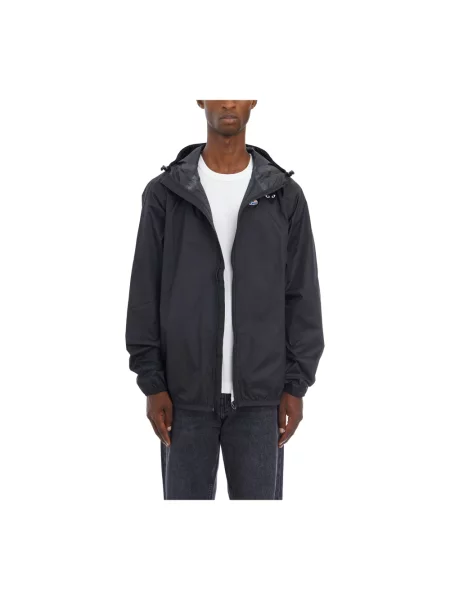 Kurtka Comme Des Garcons Play z kapturem czarna