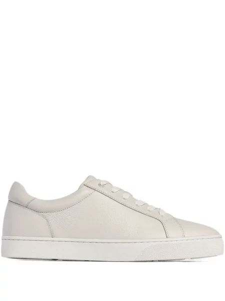 Sneakerși 12 Storeez cu șireturi din piele