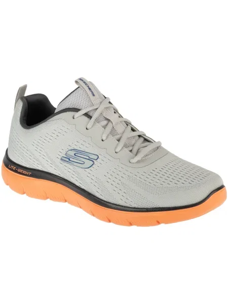 Pantofi Skechers gri