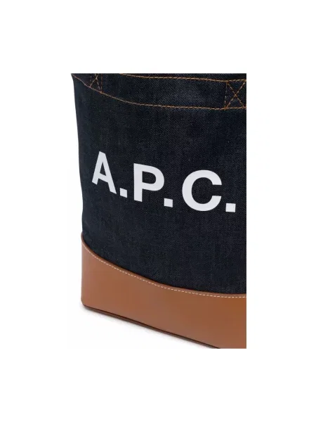 A.P.C. torebka granatowy niebieska
