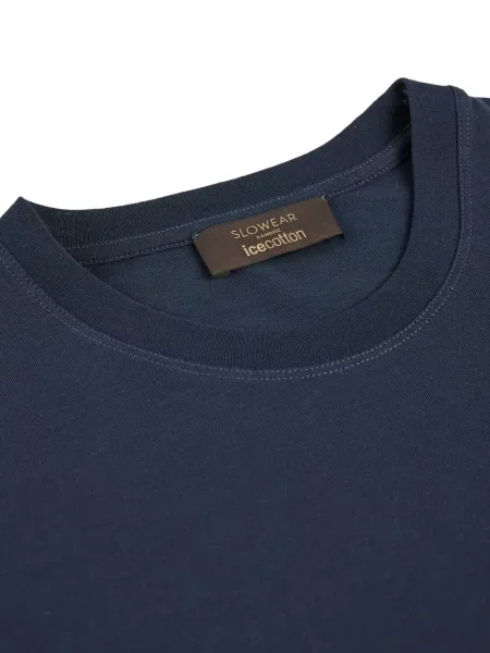 Tricou Slowear cu decolteu rotund albastru