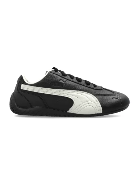 Sneakersy Puma skórzane czarne
