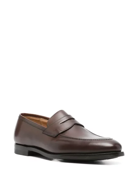 Pantofi loafer Crockett & Jones maro