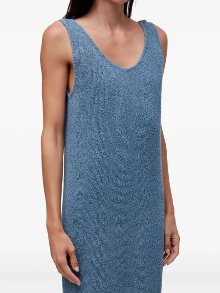 Rochie maxi Osklen tricotate de costum albastru