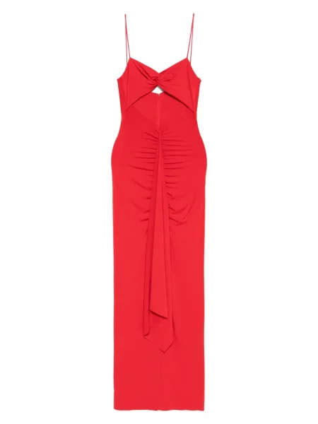 Rochie maxi Nissa de costum roșu