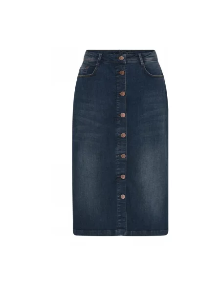 Spódnica jeansowa C.ro niebieska
