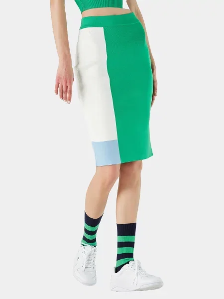 Lacoste Спідниця міді зелений