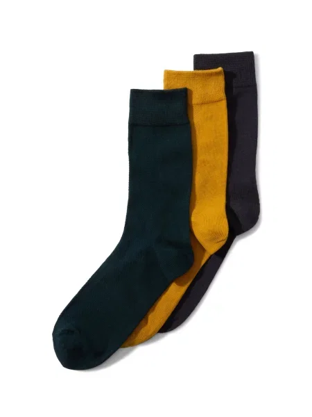 JACK & JONES Șosete JACASHER galben curry / verde închis negru
