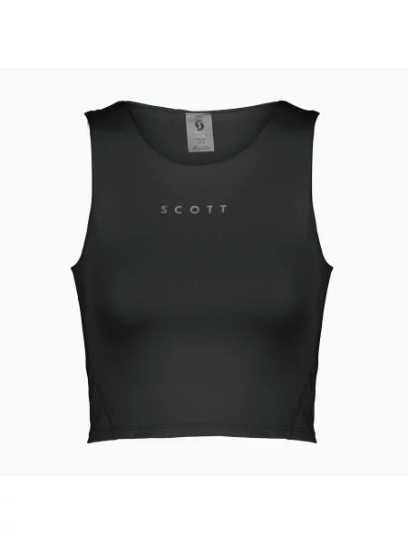 Tréninkové tílko SCOTT Endurance Crop black černé