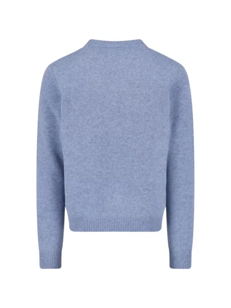 Pulover A.p.c. cu autograf albastru
