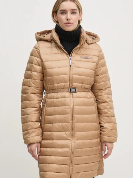 Calvin Klein Зимно палто бежов