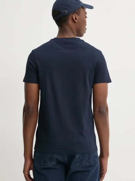 Tricou Tommy Jeans albastru