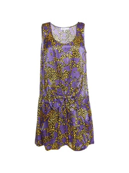 Rochie mini See By Chloe cu funde violet