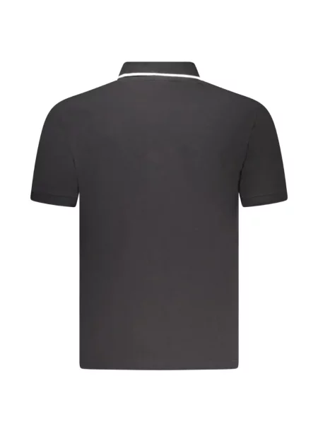 Tricou polo North Sails cu autograf negru