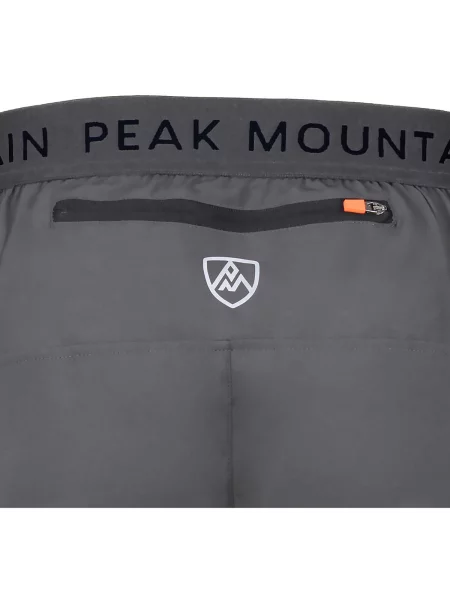 Scurt pantaloni Peak Mountain alergare negru