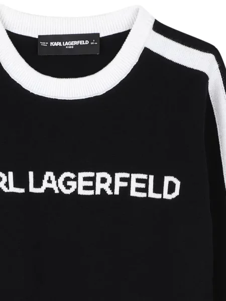 Gyerek szvetter Karl Lagerfeld fekete