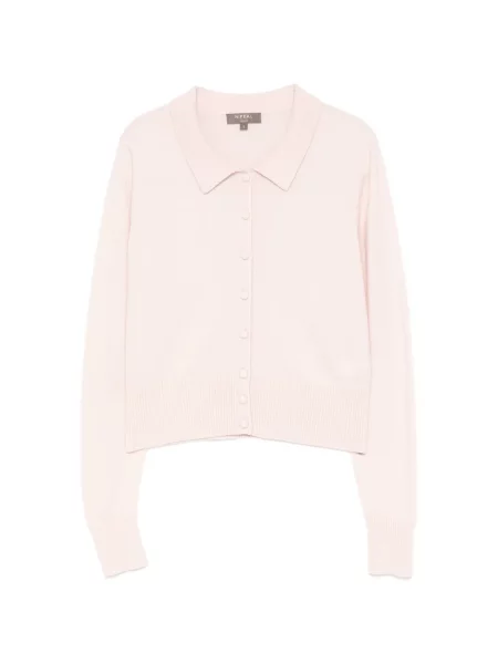 Cardigan N.peal din cașmir lung roz