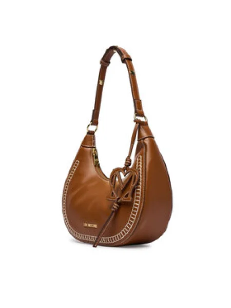 Kabelka Love Moschino hnedá