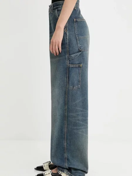 Τζιν παντελόνι Carhartt WIP W Brandon Single Knee Pant μπλε
