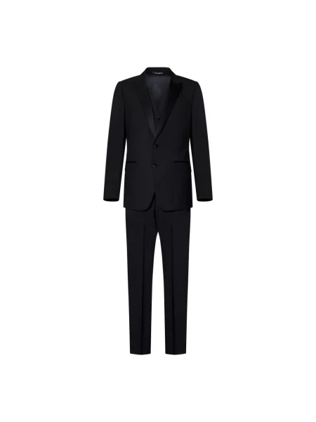 Garnitur Dolce And Gabbana wełniany czarny