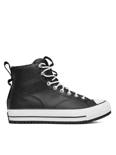 Členkové topánky Converse čierna