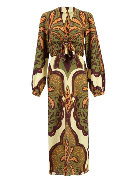 Rochie Johanna Ortiz cu imagine cu model paisley de costum