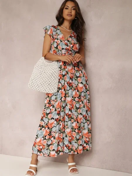 Rochie Neagră-Albastră Phaedrathe negru
