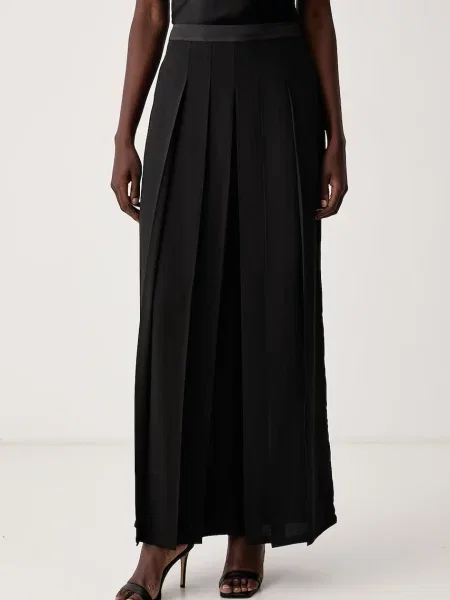 Karl Lagerfeld pantaloni palazzo pentru femei negru