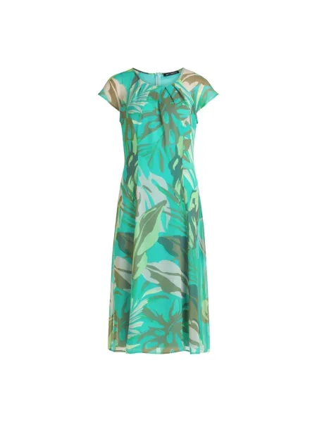 Sukienka midi Betty Barclay do kolan zielona