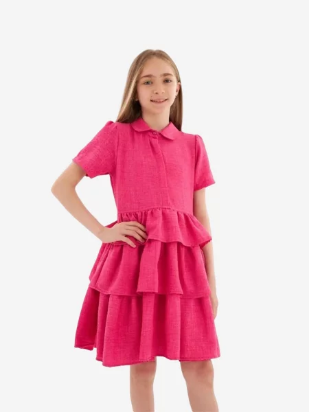 Hilal Akinci Kids Haljina HİLAL AKINCI KİDS Kinder Kleid roza