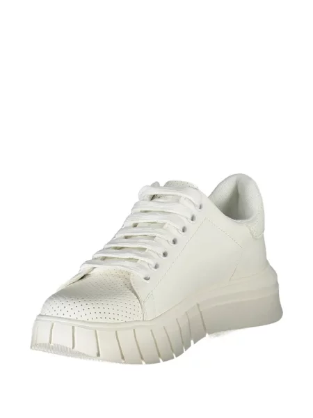 Sneakerși Gaelle cu imagine alb