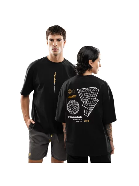 Koszulka oversize Rayo Club Lifestyle Siroko RC Tactic Graphi czarna