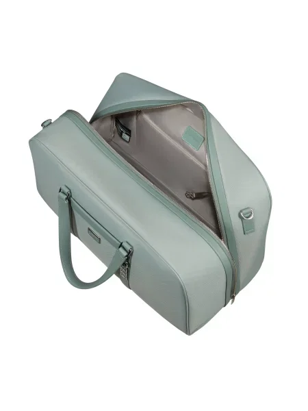 Samsonite Дорожня сумка Поліуретан/нейлон зелений