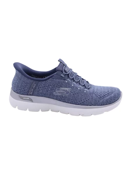 Sneakersy Skechers niebieskie