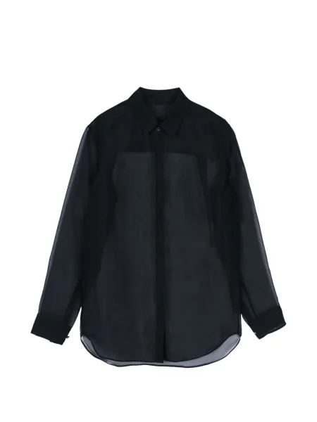 Lung cămașă Jnby din organza negru
