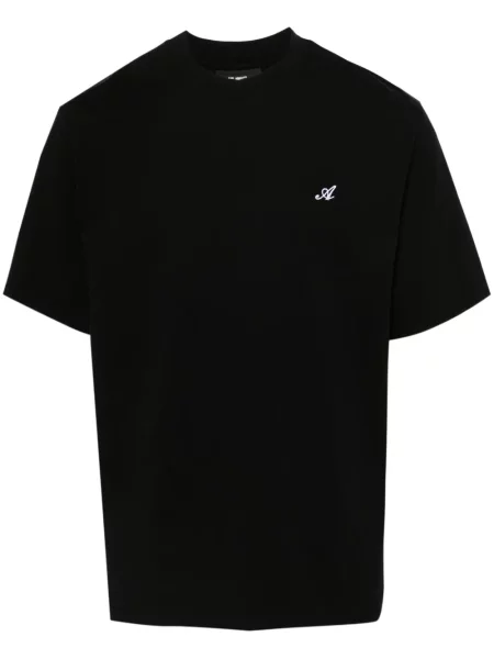 Tricou Axel Arigato cu broderie negru