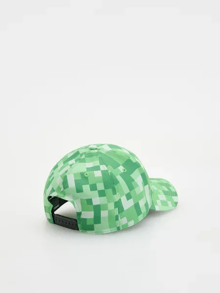 Reserved Бейсболка Minecraft зелений